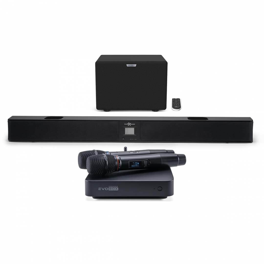 караоке-комплект EVOBOX Plus + EvoSound Bar (саундбар с караоке) в Северодвинске