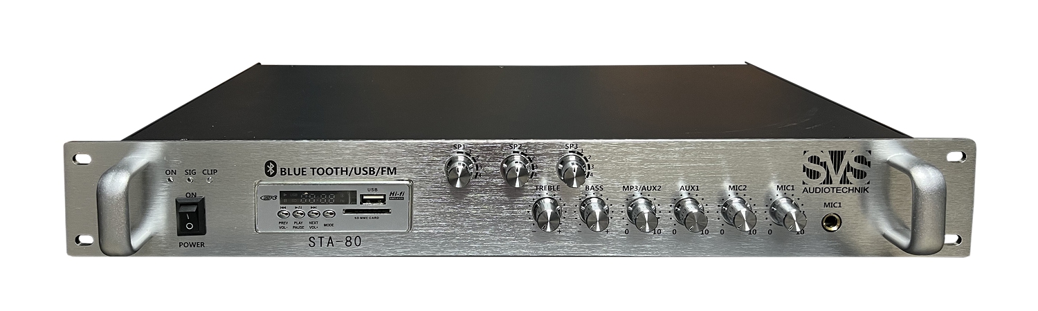 SVS Audiotechnik STA-80 Микшер-усилитель для систем Public Address в Северодвинске